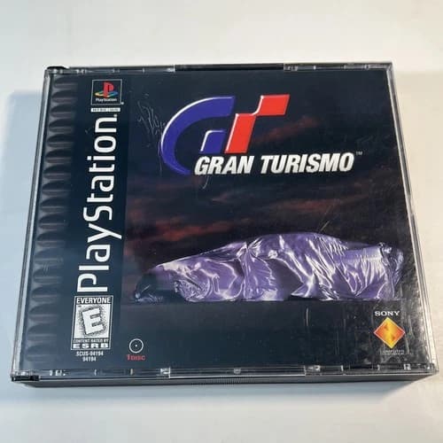 Gran Turismo (PlayStation 1 PS1, 1998) Complete CIB Black Label - Tested & Works