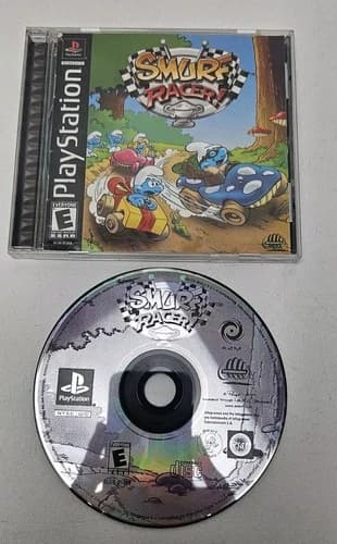 Smurf Racer (PlayStation 1, 2001) Complete Tested Working