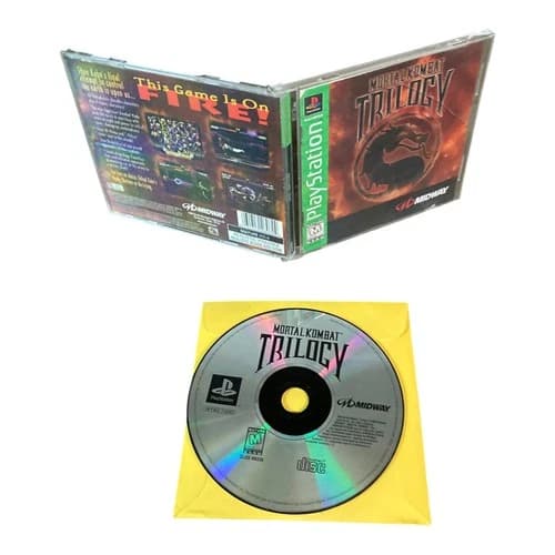 Sony PlayStation 1 PS1 CIB Complete TESTED Mortal Kombat Trilogy GH CF