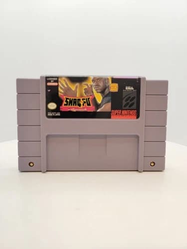 Shaq-Fu Super Nintendo SNES Authentic Tested Loose