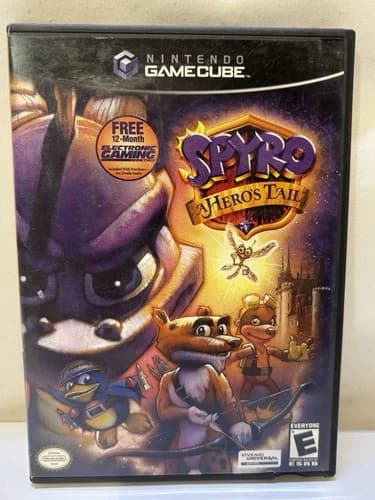 Spyro: A Hero's Tail For Nintendo Gamecube Complete W/ Manual Tested