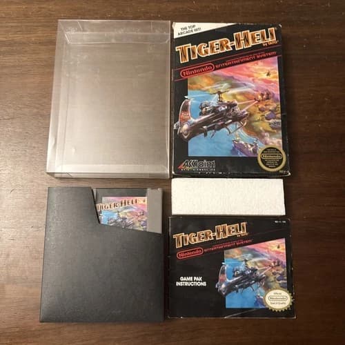 Tiger-Heli (Nintendo NES) Complete - Tested - Authentic