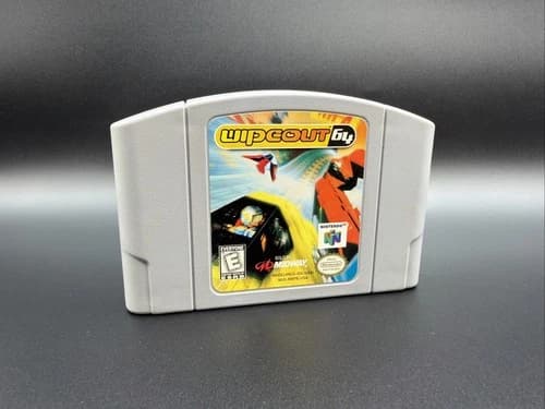 Wipeout 64 Nintendo 64 N64 Cleaned And Tested Authentic Fast Shipping