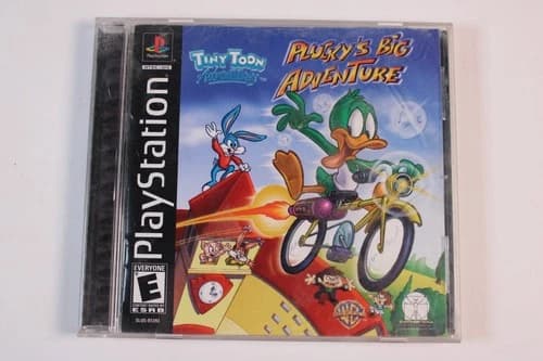 Tiny Toon Adventures: Plucky's Big Adventure (Sony PlayStation 1 PS1) Complete