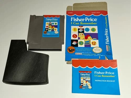 Fisher Price I Can Remember” NES Complete