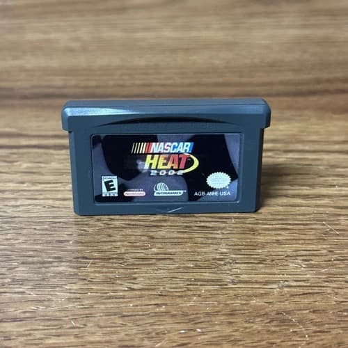 Nascar Heat 2002 (Game Boy Advance GBA) Original Game - TESTED