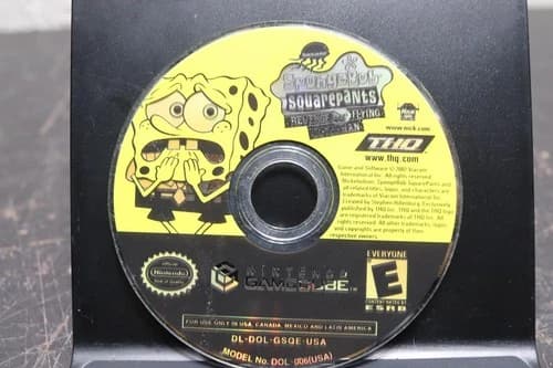 SpongeBob SquarePants: Revenge of the Flying Dutchman GameCube DISC ONLY
