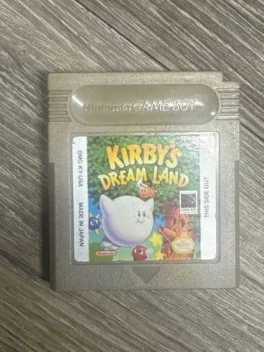 Kirby's Dream Land (Nintendo Game Boy) Authentic Game Cartridge DMG-KY-USA