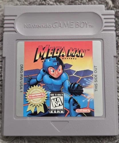 Mega Man: Dr. Wily's Revenge (Nintendo Game Boy Gameboy) *TESTED*