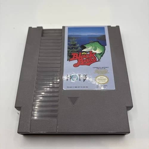 The Black Bass - 1989 NES Nintendo Game - Cart Only - TESTED!