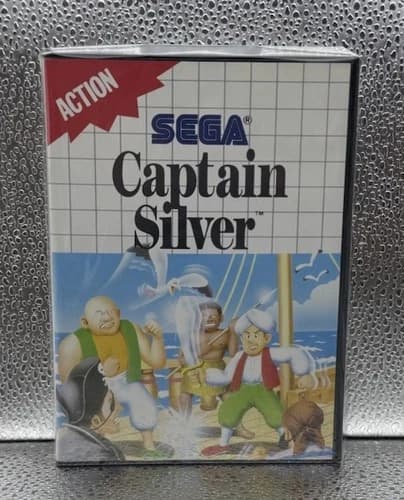 Captain Silver Sega Master System Retro 1988 #1275