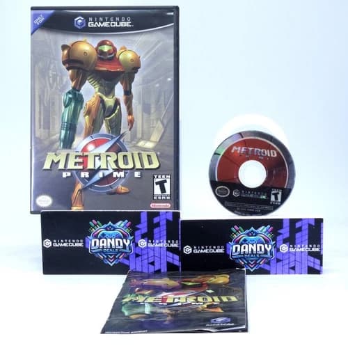 Metroid Prime GC CIB W/ Manual - GameCube