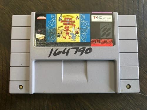 The Adventures of Rocky & Bullwinkle & Friends for SNES; Loose, Tested, 1993