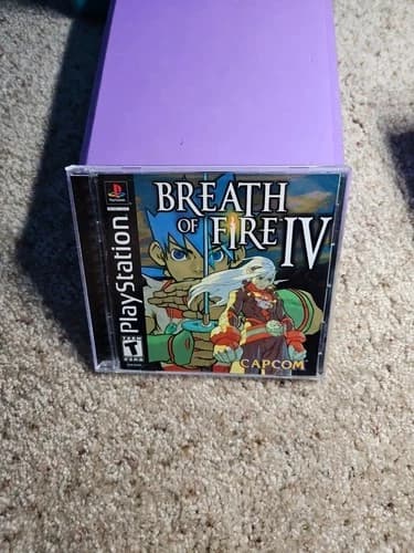 Breath of Fire IV 4 (Sony PlayStation 1, 2000) Complete PS1
