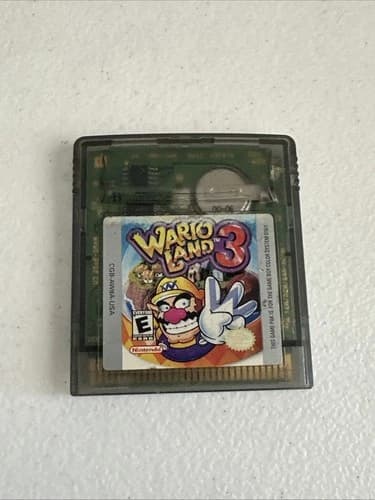 Nintendo Gameboy Color Wario Land 3 Cartridge Only Tested