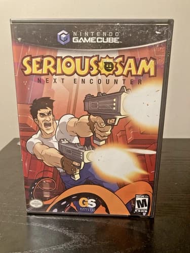 Serious Sam: Next Encounter Nintendo Game Cube Authentic Tested & Working