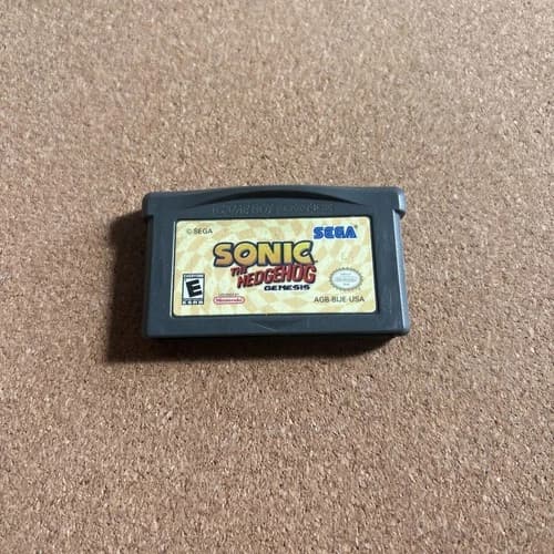 Sonic the Hedgehog: Genesis Nintendo GBA Gameboy Advance
