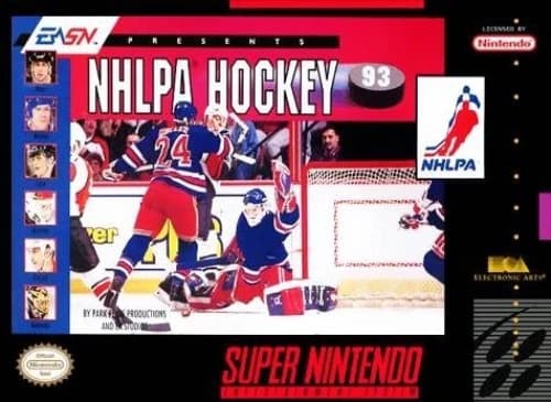 Nhlpa Hockey- SNES Super Nintendo