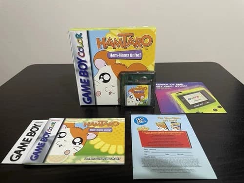 GBC - Hamtaro: Ham-Hams Unite! - Complete In Box (CIB)