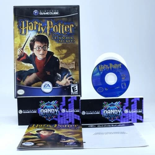 Harry Potter Chamber of Secrets GC CIB W/ Manual - GameCube