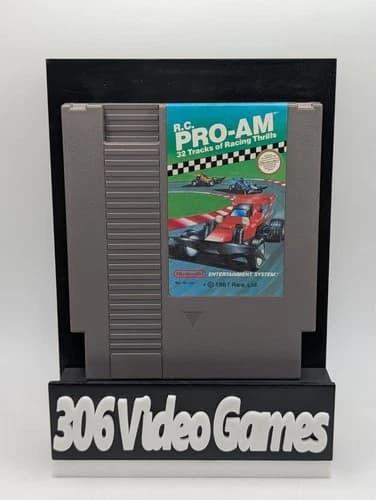 R.C. PRO-AM Nintendo NES Game Cart Only Authentic