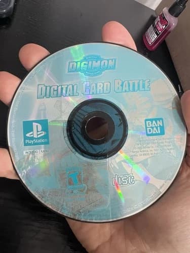 Digimon Digital Card Battle (PlayStation 1 PS1, 1997), Authentic Game Disc Only