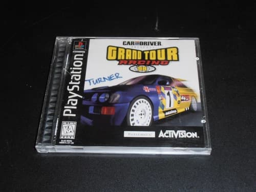Car and Driver Presents: Grand Tour Racing '98 (Sony PlayStation 1) Complete.