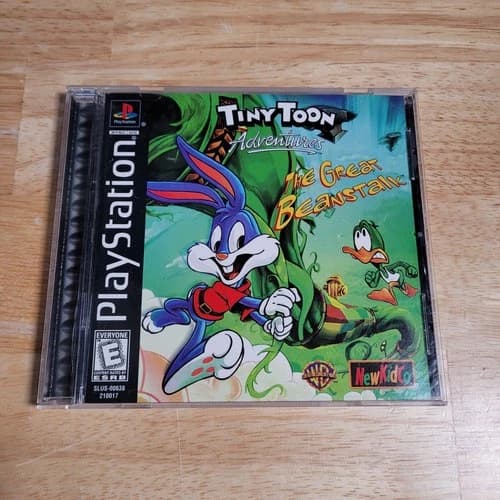 Tiny Toon Adventures: The Great Beanstalk PS1 Sony PlayStation 1, 1998 – Tested