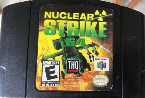 nuclear strike n64 (Nintendo 64)