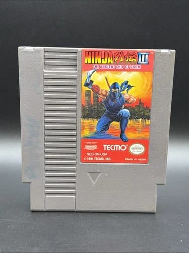 Ninja Gaiden III The Ancient Ship of Doom Nintendo NES •AUTHENTIC!• Tested Works