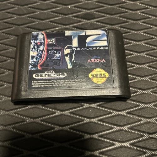 T2: The Arcade Game Terminator 2 (Sega Genesis) Authentic Cart Only