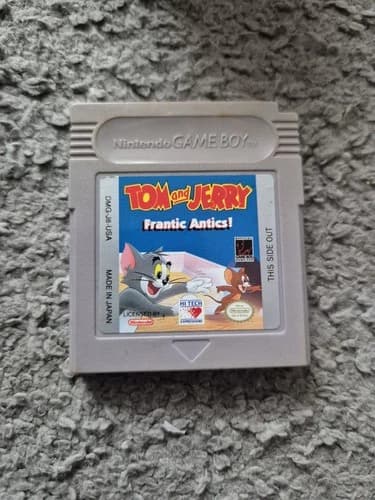 Tom and Jerry Frantic Antics! Nintendo Gameboy Game Boy Cart ONLY