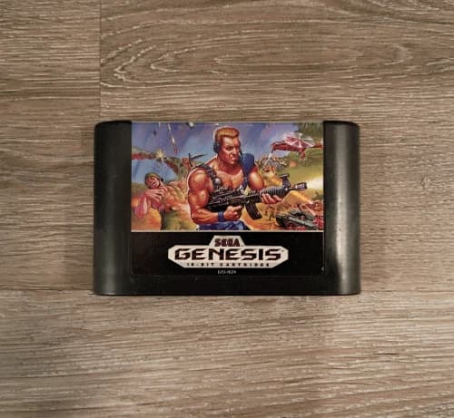 Mercs Sega Genesis Capcom Game Only TESTED