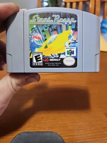 Stunt Racer 64 Nintendo N64 Racing Game Repoduction