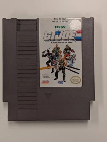 G.I. Joe: A Real American Hero Nintendo NES *TESTED & CLEANED CARTRIDGE ONLY*
