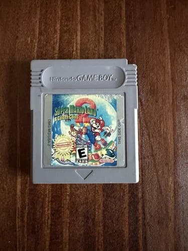 Authentic Super Mario Land 2 Nintendo Game Boy- New Battery!
