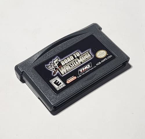 WWF Road to WrestleMania Nintendo Game Boy Advance GBA Cartridge Only Tested
