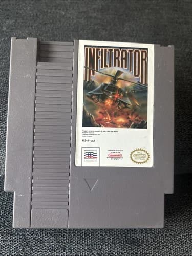 Infiltrator Nintendo Entertainment System, 1990 NES - Tested