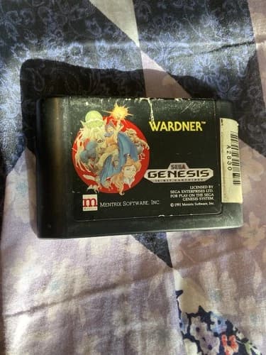 Wardner Sega Genesis Game Cartridge Only
