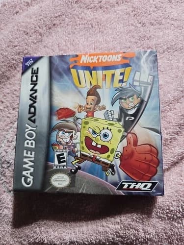 Nicktoons Unite for Nintendo Game Boy Advance GBA