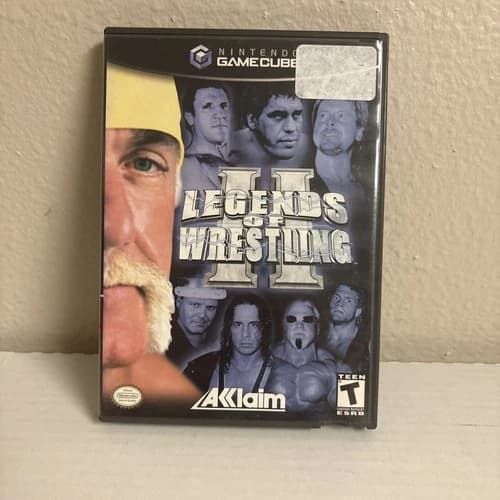 Legends of Wrestling 2 II (Nintendo Gamecube Black Label) Complete w/ Manual CIB