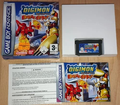 Digimon Battle Spirit - Game Boy Advance - GBA