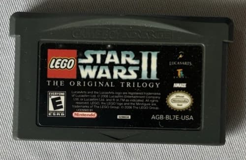 Lego Star Wars 2 II The Original Trilogy (GameBoy Advance, 2006) GBA Cart Tested