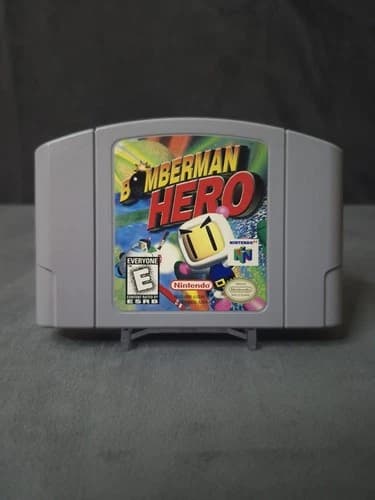 Bomberman Hero N64 (Nintendo 64, 1998) AUTHENTIC/CLEANED/TESTED *Cart Only!
