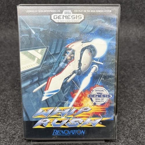 Whip Rush (Sega Genesis) - CIB Great Condition