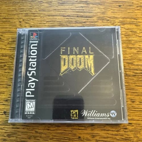 Final Doom ~ Sony PlayStation 1 ~ PS1 ~ 1996~ Complete ~