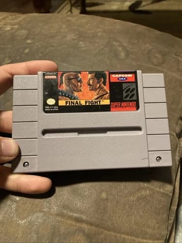 Final Fight for Super Nintendo Entertainment System AUTHENTIC [TESTED/WORKS]