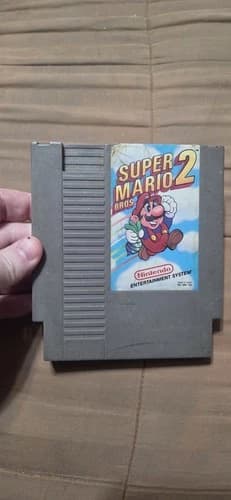 Super Mario Bros. 2 Nintendo NES 1988 Cartridge Only Tested Ships Free!