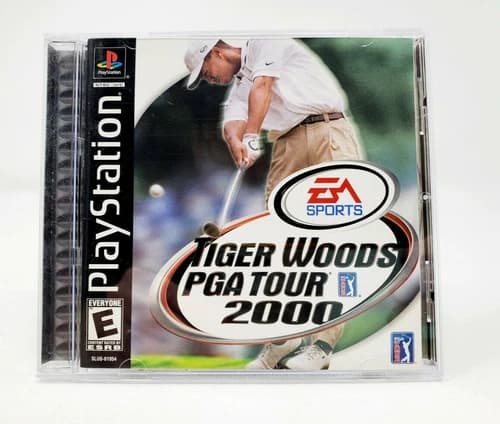 Tiger Woods PGA Tour 2000 (Sony PlayStation 1) PS1 Complete w/ Manual