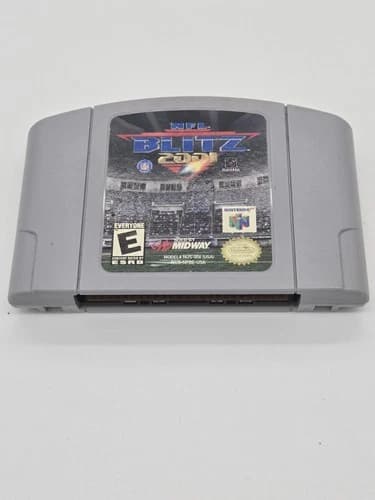 NFL Blitz 2001 Nintendo 64 N64 Cartridge Only Tested!